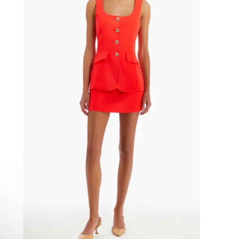 Amanda Uprichard Kya romper minidress